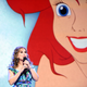 Jodi Benson (voice of Ariel in The Little Mermaid) onstage at D23.